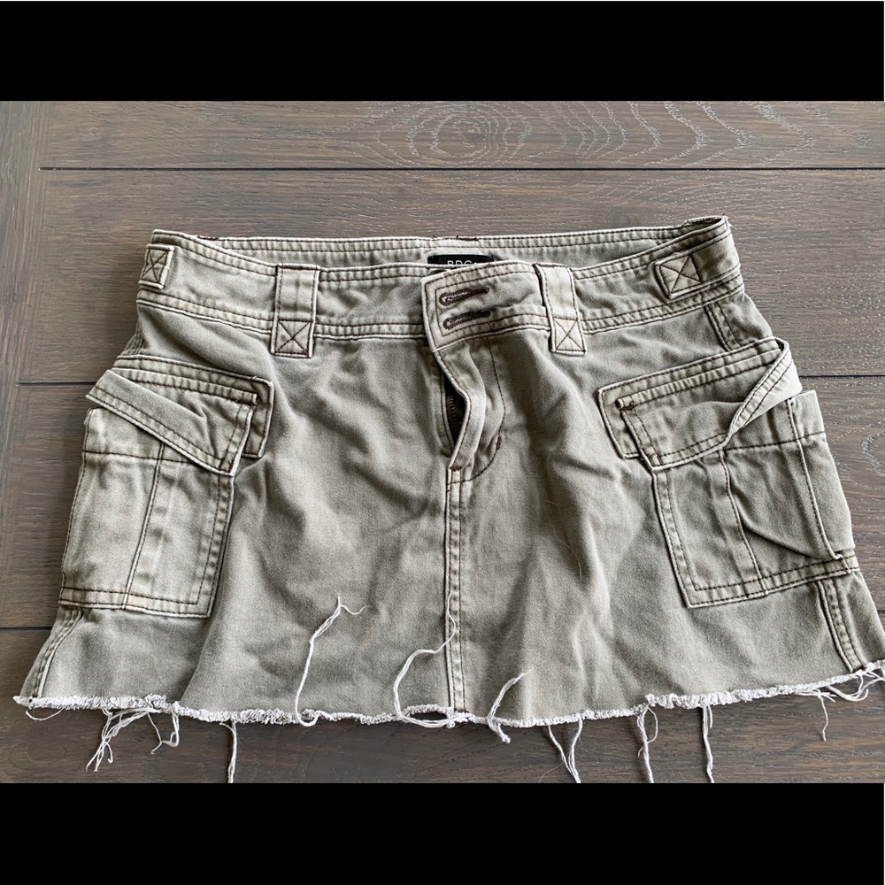 BDG mini cargo skirt